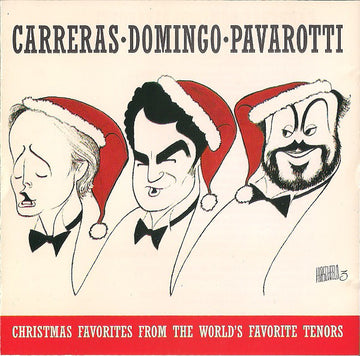 José Carreras • Placido Domingo • Luciano Pavarotti : Christmas Favorites From The World's Favorite Tenors (CD, Comp)