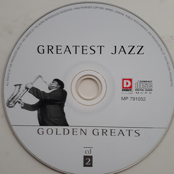 Various : Greatest Jazz - Golden Greats (3xCD, Comp)
