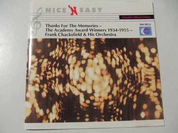 Frank Chacksfield & His Orchestra : Thanks For The Memories - Academy Award Songs 1934 - 1955 (CD, Album, Comp)