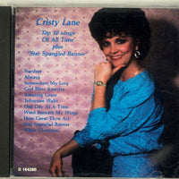 ซีดี Cristy Lane - Top 10 Songs Of All Time Plus "Star Spangled Banner" CD VG+