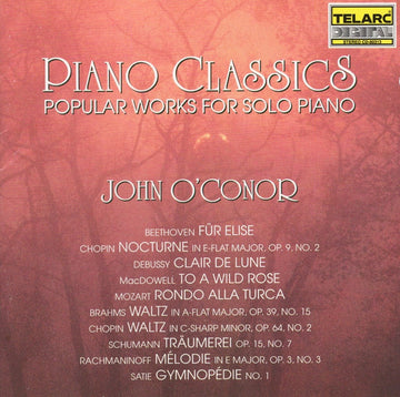 John O'Conor : Piano Classics - Popular Works for Solo Piano (CD, Comp)