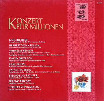 Various : Konzert Für Millionen (LP, Comp, Mono)