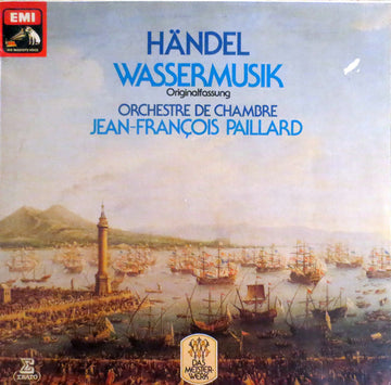 Georg Friedrich Händel, Orchestre De Chambre Jean-François Paillard : Wassermusik (LP, Album, RE)