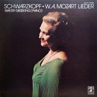 แผ่นเสียง Elisabeth Schwarzkopf, Wolfgang Amadeus Mozart, Walter Gieseking - W. A. Mozart Lieder Vinyl VG+