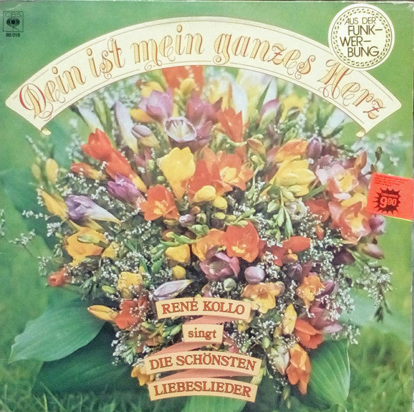 René Kollo : Dein Ist Mein Ganzes Herz - René Kollo Singt Die Schönsten Liebeslieder (LP, Comp)