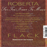 ซีดี Roberta Flack - Set The Night To Music CD NM or M-