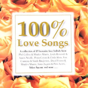 Various : 100% Love Songs (CD, Comp)