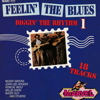 Various : Feelin' the Blues Diggin’ The Rhythm 1 (CD, Comp)