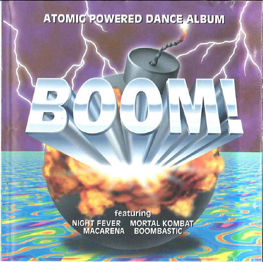 Various : Boom! Atomic Powered Dance Album (CD, Comp)