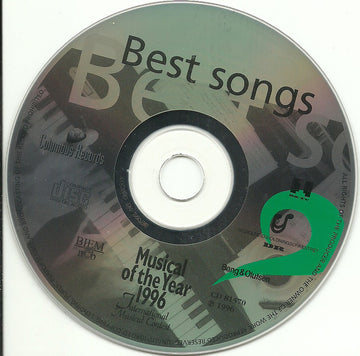 Various : Best Songs - Musical Of The Year 1996 (CD, Comp)