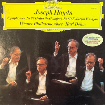Joseph Haydn - Karl Böhm - Wiener Philharmoniker : Symphonien Nr. 88 G-dur (In G Major) - Nr. 89 F-dur (In F Major) (LP, Gat)