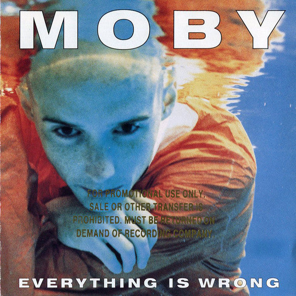 ซีดี Moby - Everything Is Wrong CD VG+