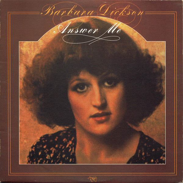 Barbara Dickson : Answer Me (LP, Album)