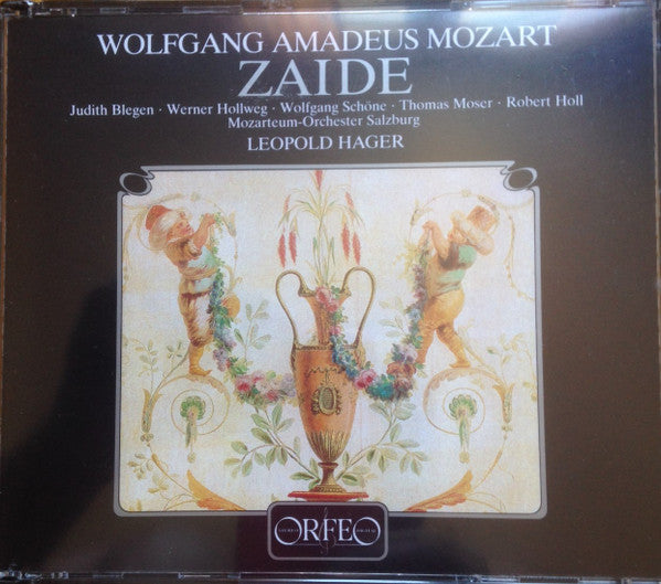 Wolfgang Amadeus Mozart, Judith Blegen, Werner Hollweg, Wolfgang Schöne, Thomas Moser, Robert Holl, Das Mozarteum Orchester Salzburg, Leopold Hager : Zaide (2xCD, Album)