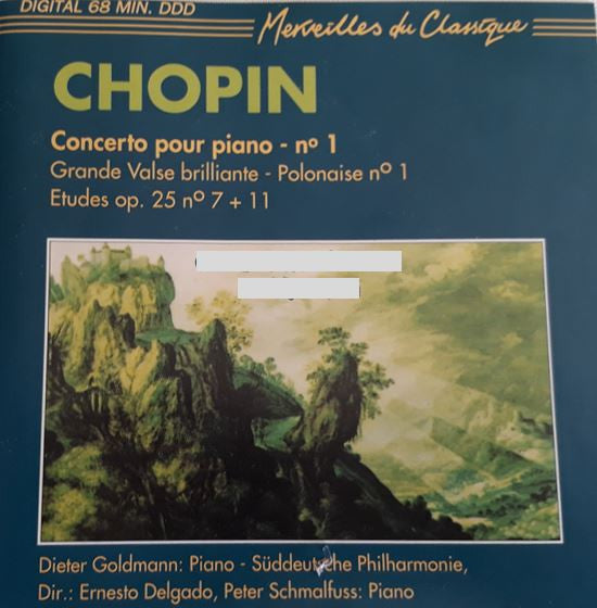 ซีดี Frédéric Chopin - Concerto Pour Piano N°1 CD VG