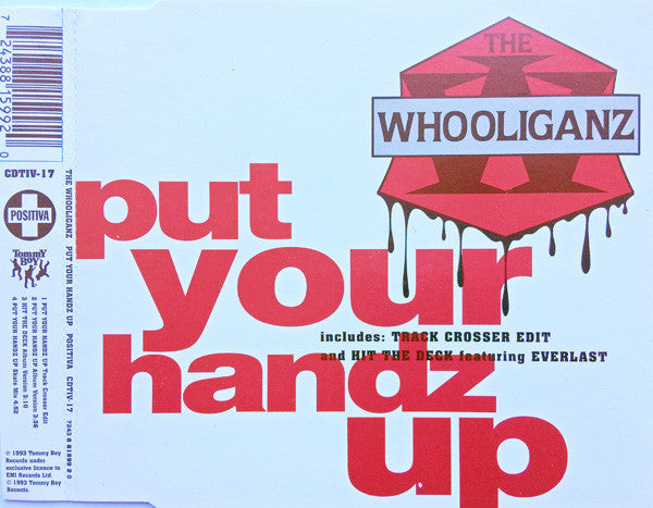 The Whooliganz : Put Your Handz Up (CD, Single)