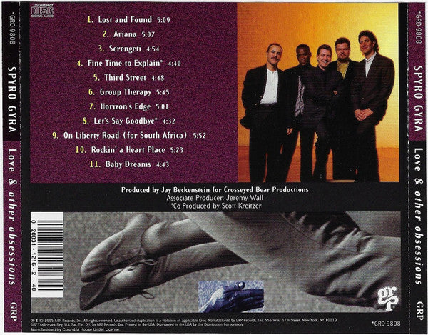 Spyro Gyra : Love & Other Obsessions (CD, Club)