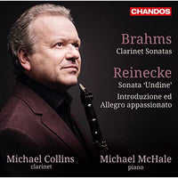 ซีดี Johannes Brahms, Carl Reinecke, Michael Collins , Michael McHale - Works for Clarinet & Piano CD VG