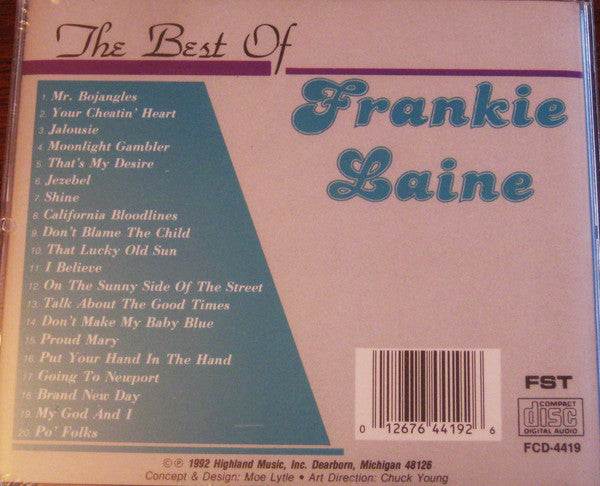 Frankie Laine : The Best Of Frankie Laine (CD, Comp)