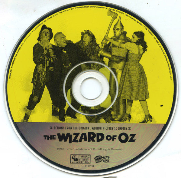 Various : The Wizard Of Oz (Original Motion Picture Soundtrack) (CD, Album, RM)