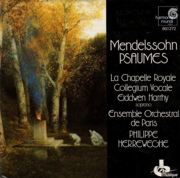 ซีดี Felix Mendelssohn-Bartholdy - La Chapelle Royale, Collegium Vocale, Eiddwen Harrhy, Ensemble Orchestral de Paris, Philippe Herreweghe - Psaumes CD NM or M-