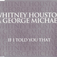 Whitney Houston & George Michael : If I Told You That (CD, Single)