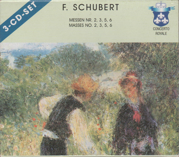 Franz Schubert : Masses No. 2, 3, 5, 6 / Messen Nr. 2, 3, 5, 6 (3xCD, Comp)