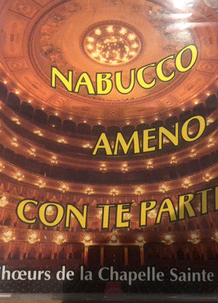 ซีดี Nabucco Ameno - Con Te Partiro CD VG+