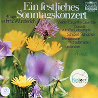 แผ่นเสียง Fritz Wunderlich - Ein Festliches Sonntagskonzert - 4. Folge Vinyl VG+