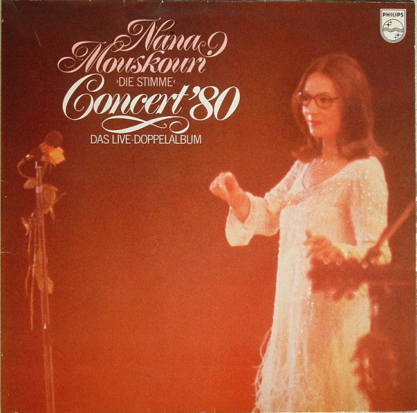 Nana Mouskouri : Concert '80 >Die Stimme< (Das Live-Doppelalbum) (2xLP, Album)