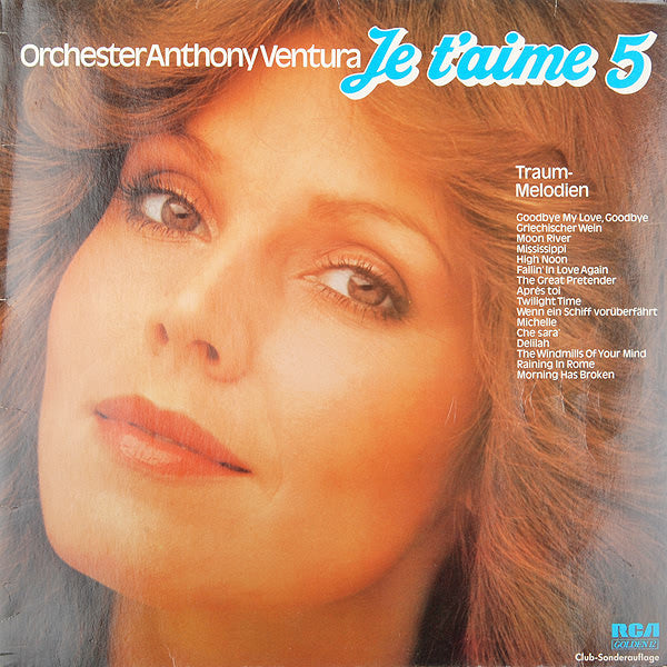 Orchester Anthony Ventura : Je T'Aime 5 - Traum-Melodien (LP)