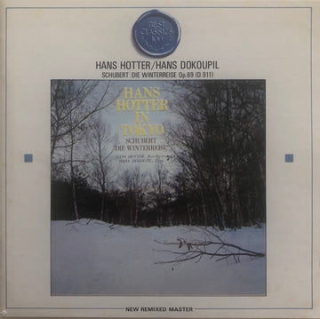 Franz Schubert, Hans Hotter, Hans Dokoupil : Die Winterreise Op. 89 (D.911), Hans Hotter in Tokyo (CD, Album, ADD)