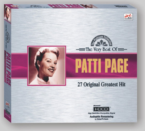 Patti Page : The Very Best Of Patti Page 27 Original Greatest Hit (HDCD, Comp, RM, Sli)