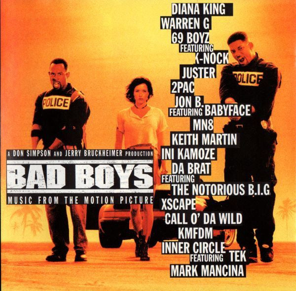 Various : Bad Boys - Music From The Motion Picture (CD, Comp)