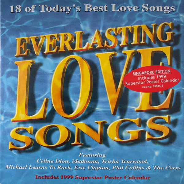 Various : Everlasting Love Songs (CD, Comp, Sin)