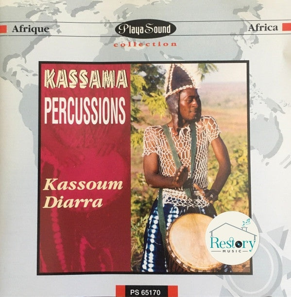 ซีดี Kassoum Diarra - Kassama Percussions CD VG+