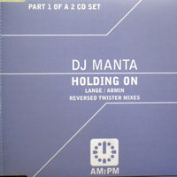 ซีดี DJ Manta - Holding On CD VG