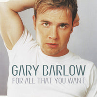 Gary Barlow : For All That You Want (CD, Maxi, Enh)