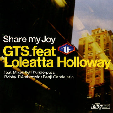 ซีดี GTS Feat Loleatta Holloway - Share My Joy CD VG