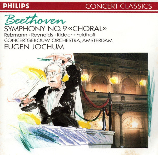 Ludwig van Beethoven, Concertgebouworkest, Eugen Jochum : Symphony No. 9 «Choral»  (CD, Album, RE)