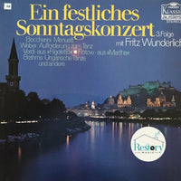 แผ่นเสียง Fritz Wunderlich - Ein Festliches Sonntagskonzert, 3. Folge Vinyl VG+