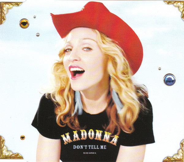 Madonna : Don't Tell Me (CD, Single, CD1)