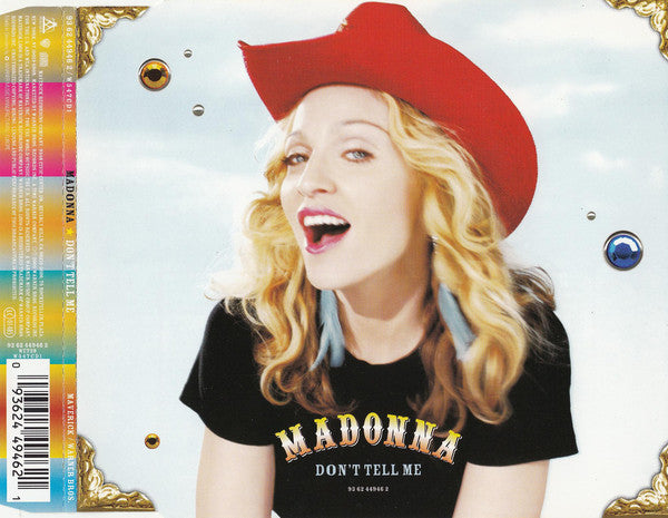 Madonna : Don't Tell Me (CD, Single, CD1)