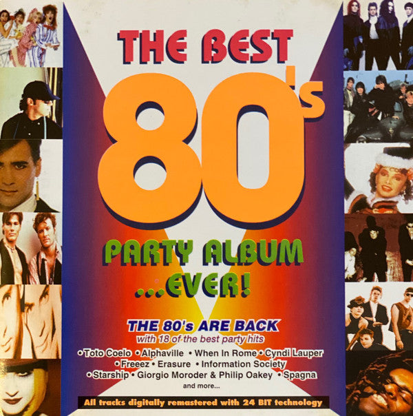 Various : The Best 80's Party Album. . . Ever! (CD, Comp, RM, 24 )