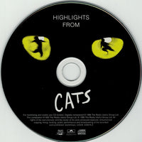 ซีดี Andrew Lloyd Webber - Highlights From Cats CD VG