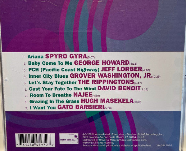 Various : Smooth Jazz (CD, Comp)