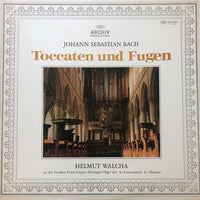 แผ่นเสียง Johann Sebastian Bach - Helmut Walcha - Toccaten Und Fugen Vinyl VG+