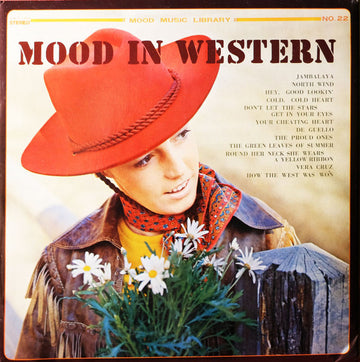 Johnny West And Western Express = 演奏の : Mood In Western = ムード・イン・ウエスタン (LP, Album, Comp, Dlx, Red)