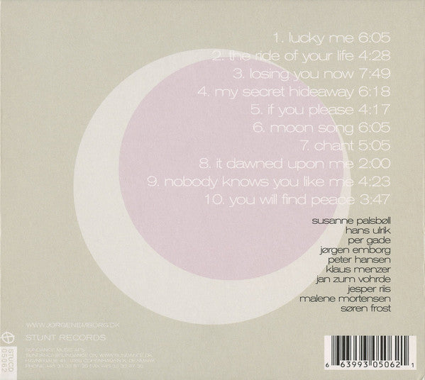 Jørgen Emborg : Emborg's Moonsongs (CD, Album)