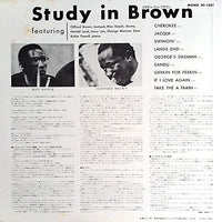 แผ่นเสียง Clifford Brown And Max Roach - Study In Brown Vinyl VG+